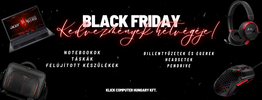 Black Friday Kedvezmények hétvégéje!