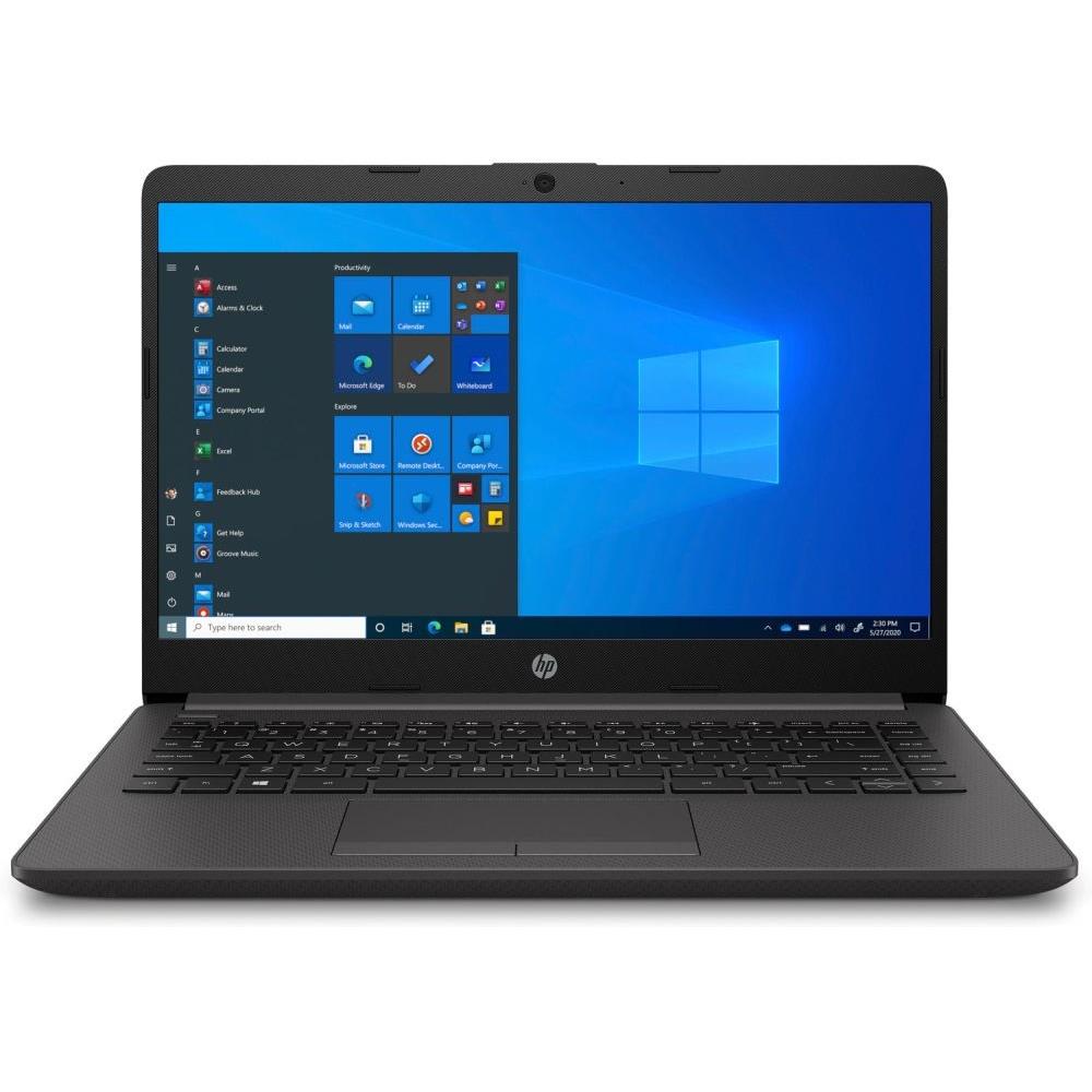HP 240 laptop 14  FHD i5-1035G1 8GB 256GB UHD W10 fekete HP 240 G8 fotó, illusztráció : 203B6EA