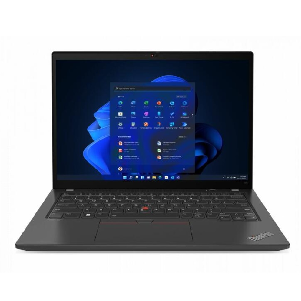 Lenovo ThinkPad laptop 14  WUXGA i5-1240P 16GB 512GB IrisXe W11 fekete Lenovo T fotó, illusztráció : 21BR001NHV