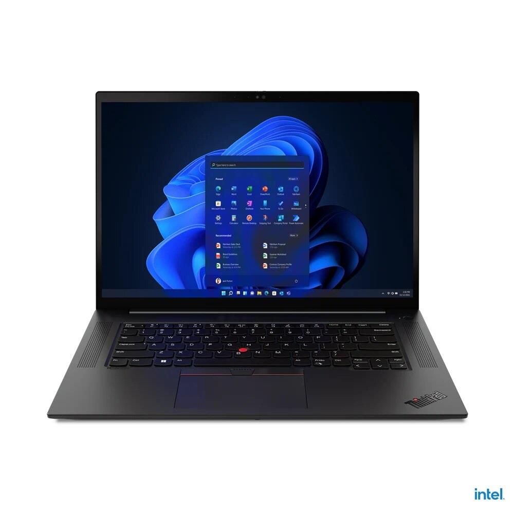 Lenovo ThinkPad laptop 16  WQUXGA i7-12800H 32GB 1TB RTX3070Ti W11Pro fekete Le fotó, illusztráció : 21DE001MHV