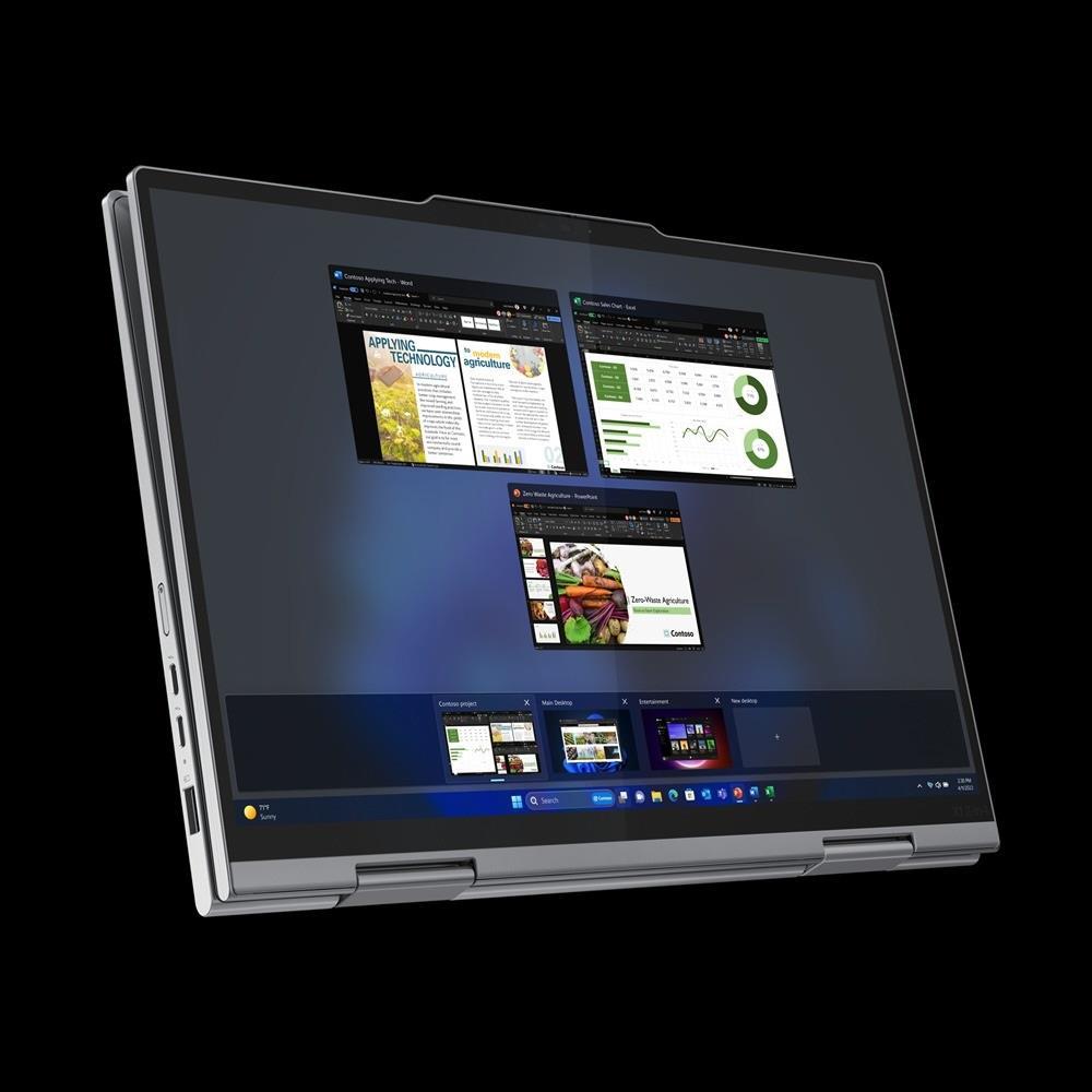 ThinkPad LENOVO 14   X1 G9 2in1, WUXGA MT, Intel Core Ultra 7 , PEN szürke fotó, illusztráció : 21KE0047HV