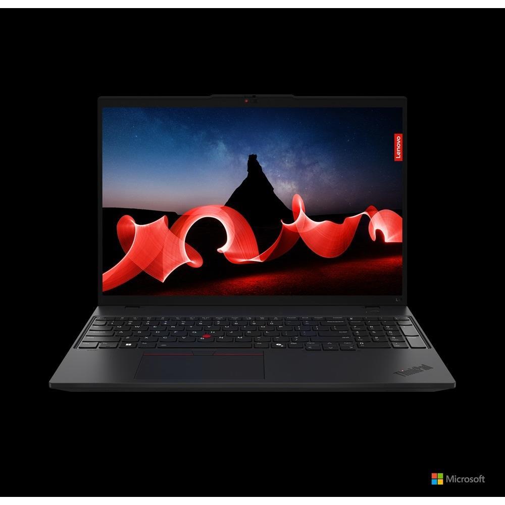 Lenovo ThinkPad laptop 16  WUXGA Ultra 5-125U 16GB 512GB HD W11Pro fekete Lenov fotó, illusztráció : 21L3002EHV