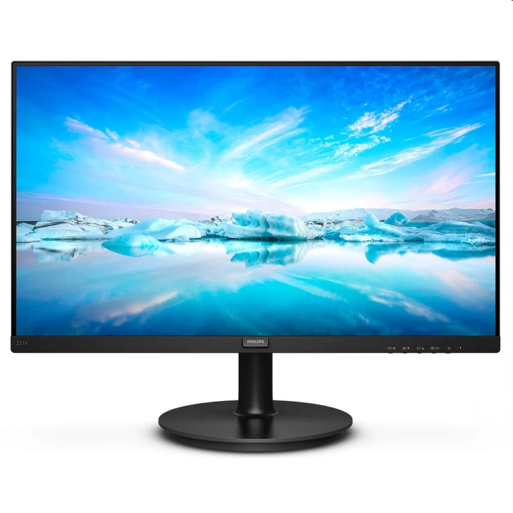 Monitor 21,5  1920x1080 VA VGA/HDMI PHILIPS 221V8 fotó, illusztráció : 221V8_00