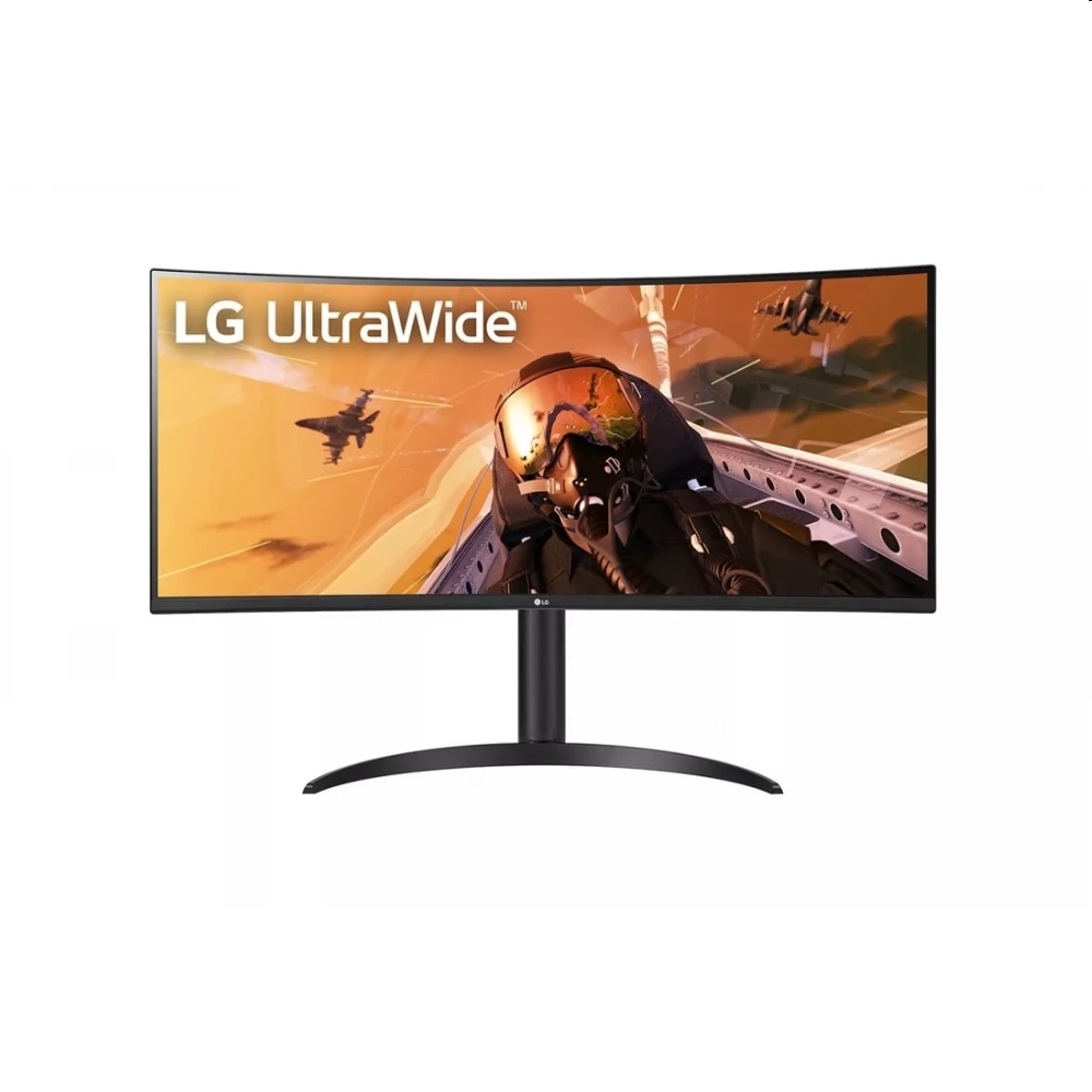 Monitor 34  3440x1440 VA HDMI DP USB-C LG 34WP75CP-B.AEU fotó, illusztráció : 34WP75CP-B.AEU