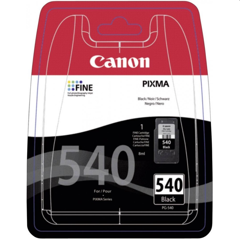 Canon PG-540Bk fekete tintapatron fotó, illusztráció : 5225B005