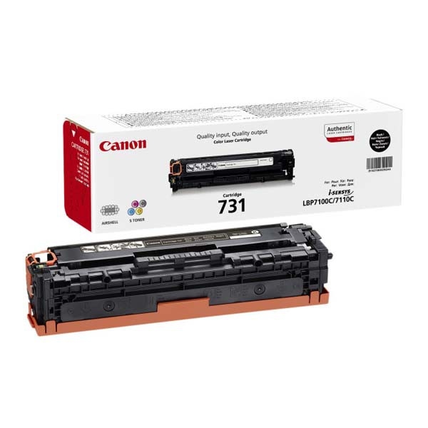 Toner Canon CRG-731Bk fekete fotó, illusztráció : 6272B002