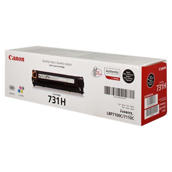 Toner Canon CRG-731H Bk fekete fotó, illusztráció : 6273B002