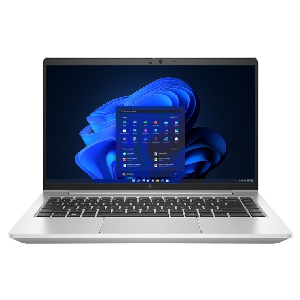 HP EliteBook laptop 14  FHD i5-1235U 8GB 256GB IrisXe W11Pro ezüst HP EliteBook fotó, illusztráció : 724N2EA
