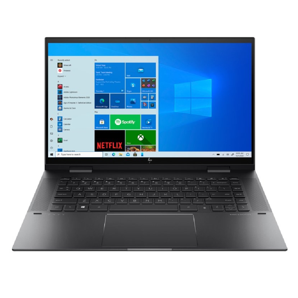 HP Envy laptop 15,6  FHD i5-1240P 16GB 512GB IrisXe W11 fekete HP Envy 15-ew000 fotó, illusztráció : 753U9EA