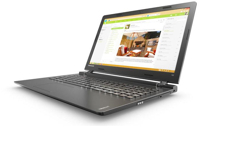 LENOVO 100 laptop 15,6  i3-5005U fotó, illusztráció : 80QQ0048HV