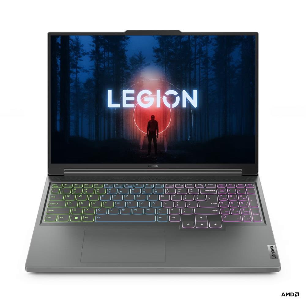 Lenovo Legion Slim laptop 16  AMD Ryzen 5 7640HS 16GB 1TB RTX 4060 szürke fotó, illusztráció : 82Y900BUHV