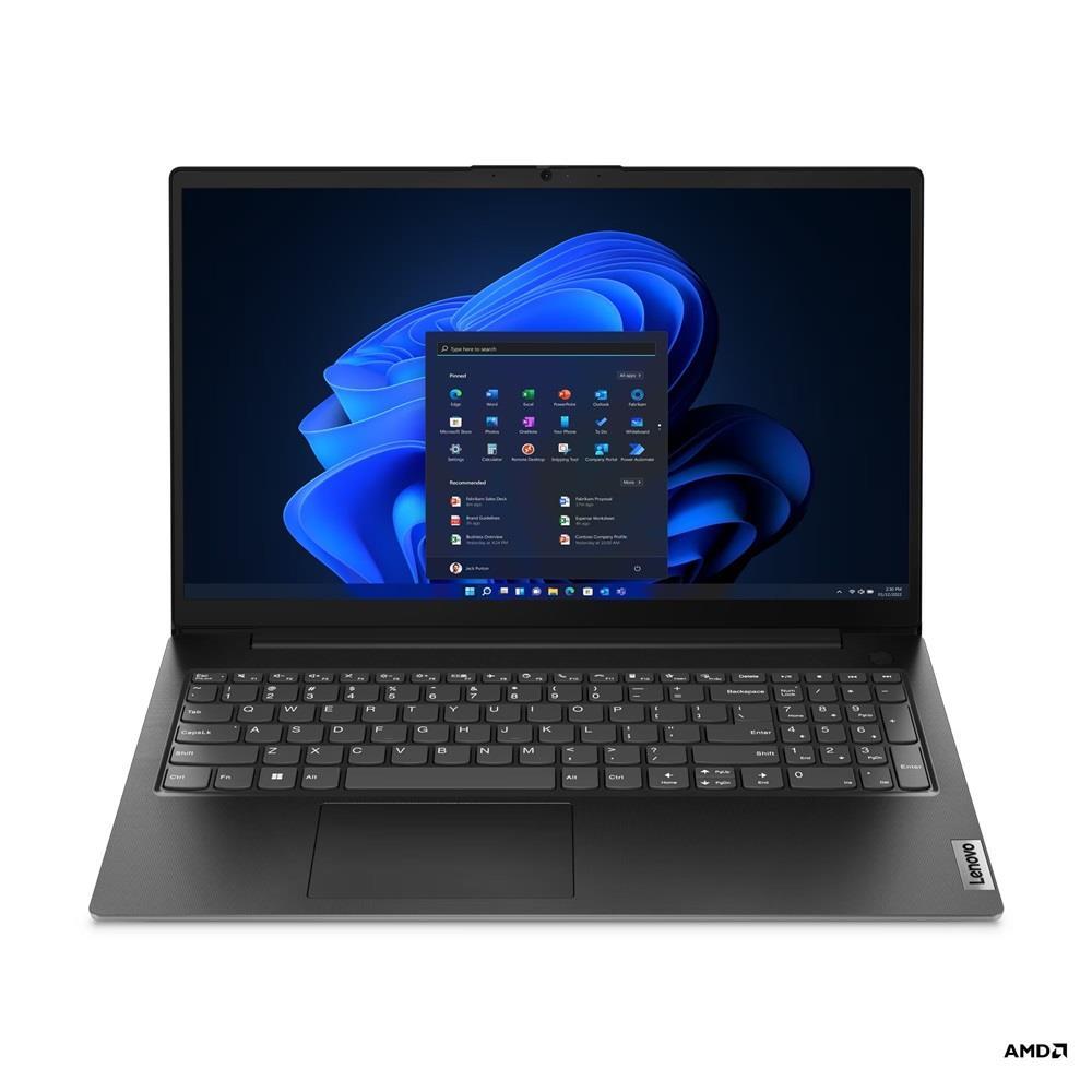 Lenovo V15 laptop 15,6  FHD AMD Ryzen 5 7520U 8GB 256GB Int.VGA FreeDOS fekete fotó, illusztráció : 82YU0103HV