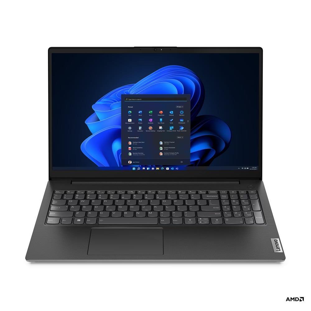 Lenovo V15 laptop 15,6  FHD AMD Ryzen 7 7730U 16GB 512GB Int.VGA FreeDOS fekete fotó, illusztráció : 82YY001DHV