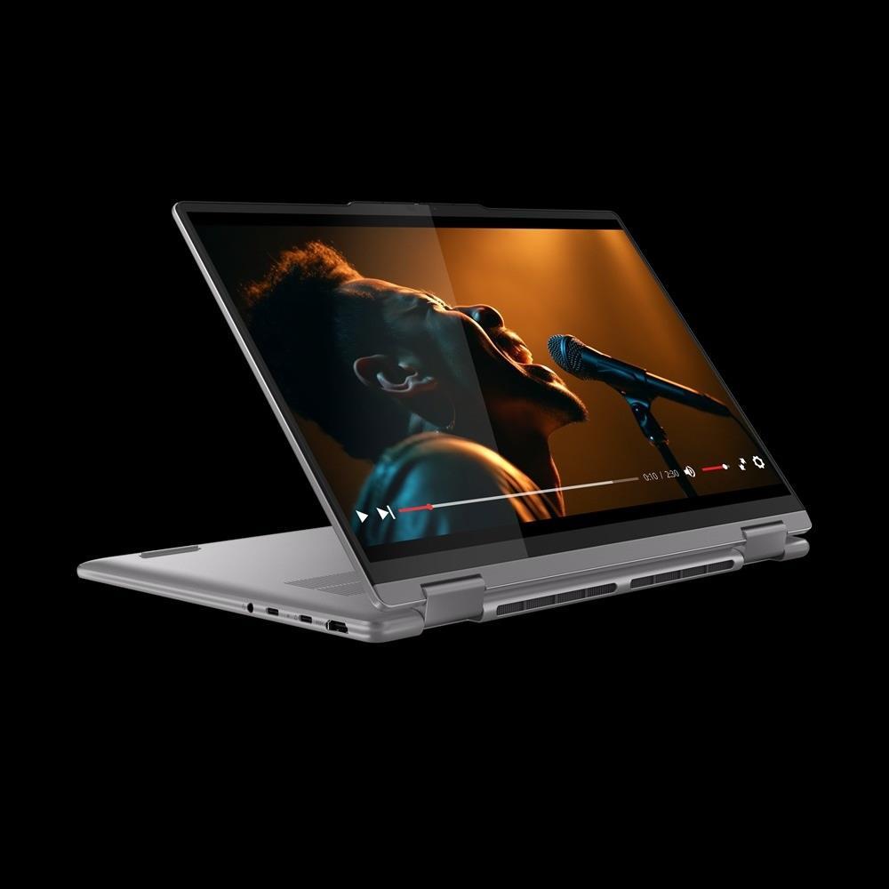 LENOVO Yoga 7 2-in-1 14AHP9, 14.0  1920 x 1200, AMD Ryzen 7 8840HS, PEN, fekete fotó, illusztráció : 83DK0078HV