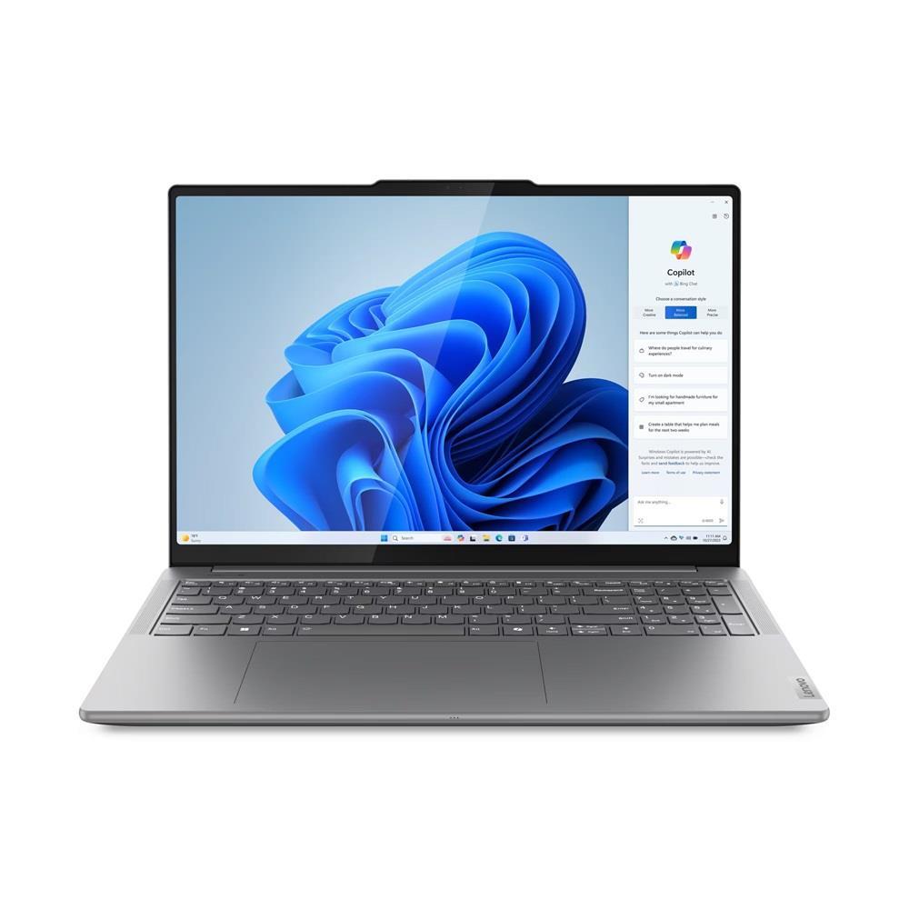 Lenovo Yoga Pro laptop 16  3,2K i9-185H 32GB 1TB RTX 4050 Win11 szürke fotó, illusztráció : 83DN003DHV