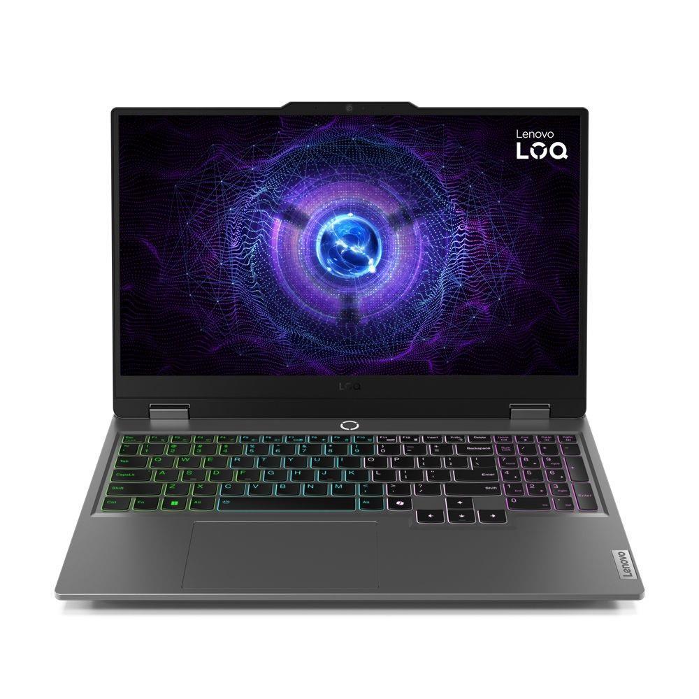 Lenovo LOQ 15IRX9 Laptop 15,6  1920x1080 FHD Intel Core i7-13650HX szürke fotó, illusztráció : 83DV00MBHV