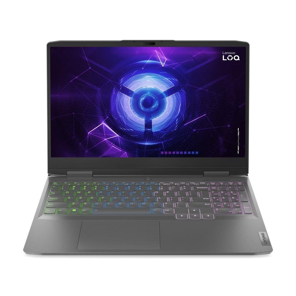 Lenovo LOQ laptop 15,6  FHD i5-12450HX 24GB 1TB RTX4050 DOS szürke Lenovo LOQ 1 fotó, illusztráció : 83GS00E2HV