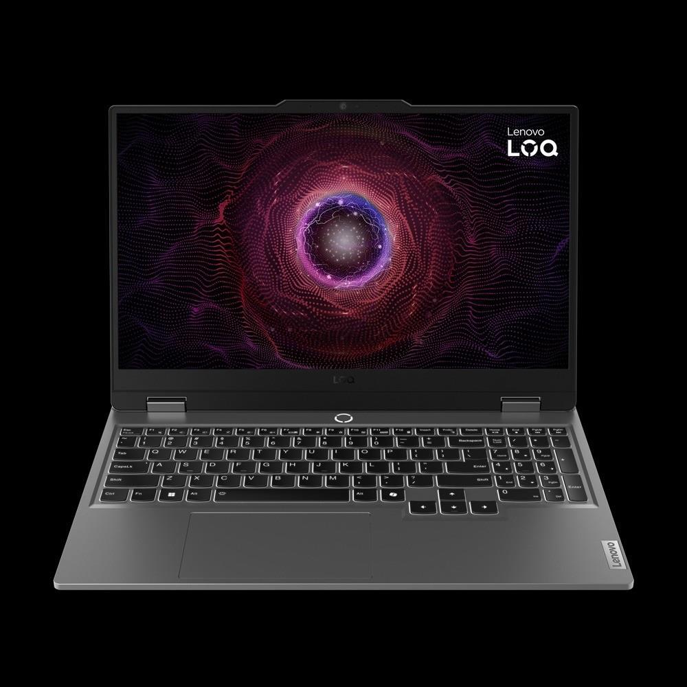 LENOVO LOQ Gaming 15ARP9, 15.6  1920 x 1080, AMD Ryzen 7 7435HSm szürke fotó, illusztráció : 83JC004EHV