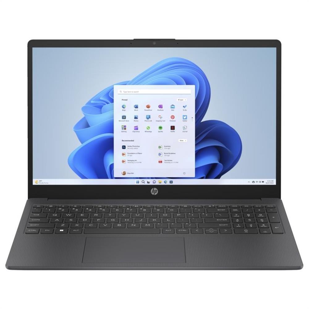 HP 15-fc0666nh laptop 15,6  FHD AMD Ryzen 3 7320U 8GB 256GB Int.VGA Win11 szürk fotó, illusztráció : 8F627EA