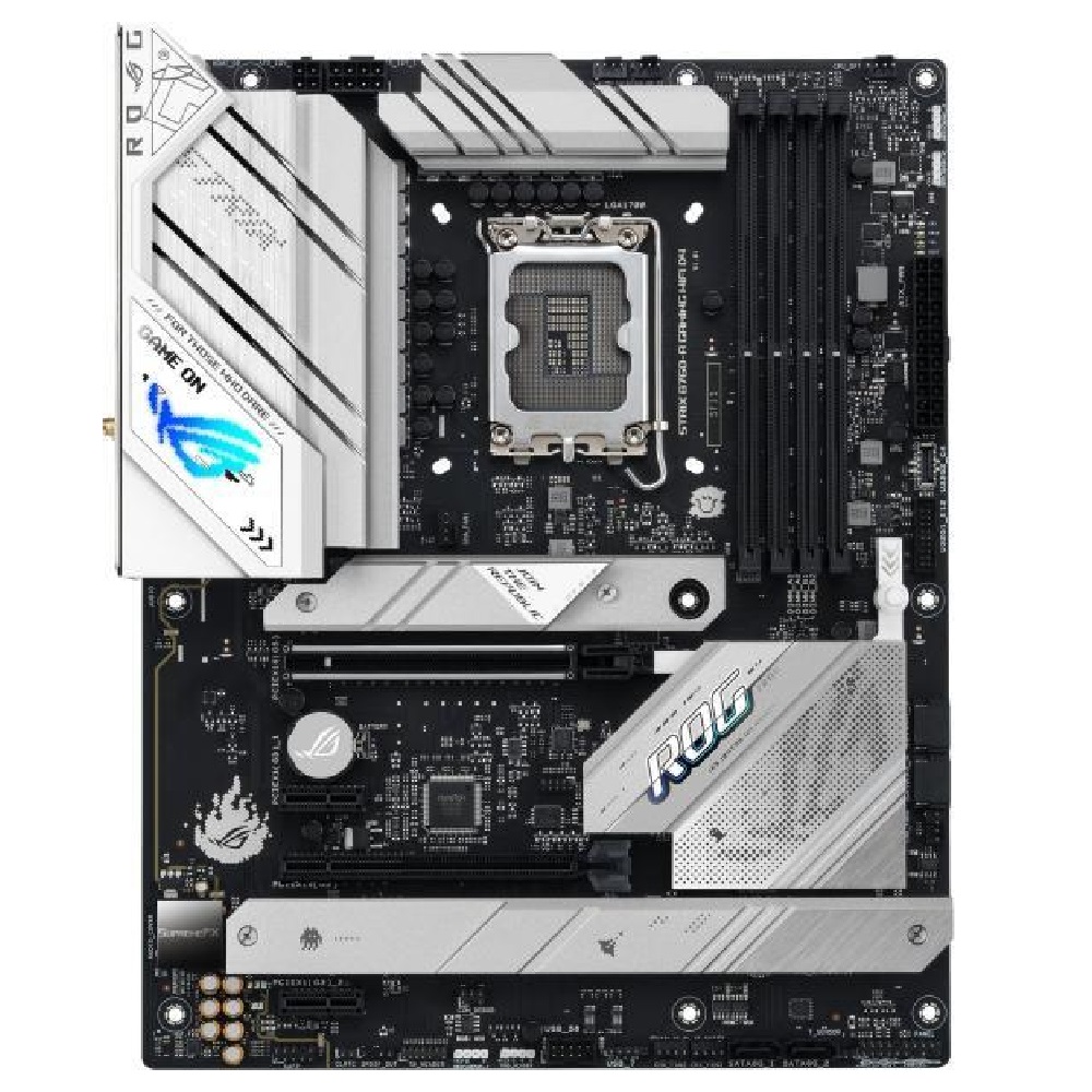 Alaplap B760 LGA1700 4xDDR4 Asus ROG Strix B760-A D4 ATX fotó, illusztráció : 90MB1DD0-M0EAY0