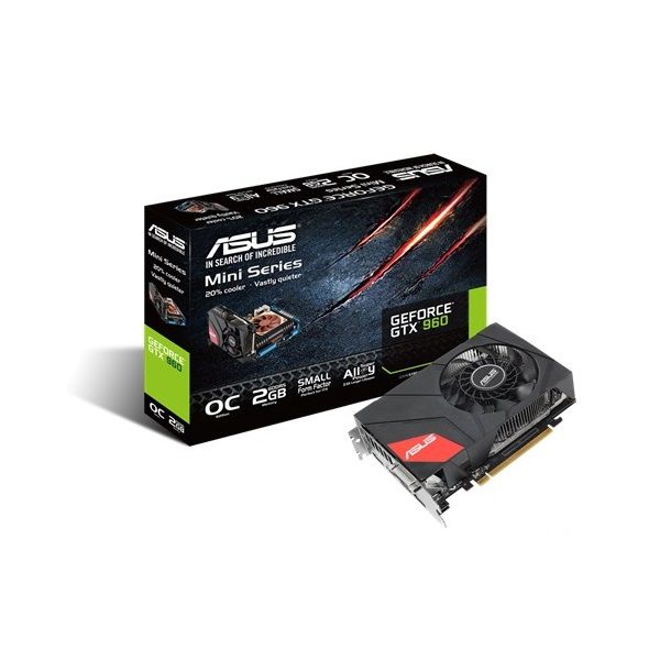 VGA GTX960 2GB GDDR5 128bit PCIe nVidia videokártya ASUS GTX960-MOC-2GD5 fotó, illusztráció : 90YV07N4-M0NA00