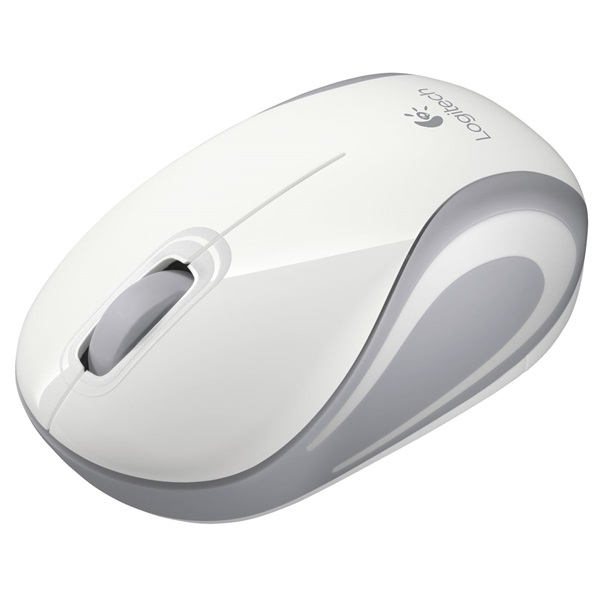 Vezetéknélküli egér Logitech M187 fehér fotó, illusztráció : 910-002735