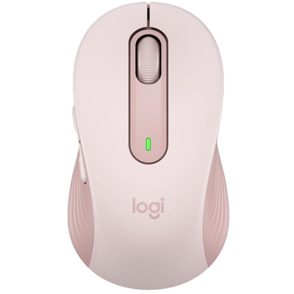 Vezetéknélküli egér Logitech M650 Signature rózsaszín fotó, illusztráció : 910-006254