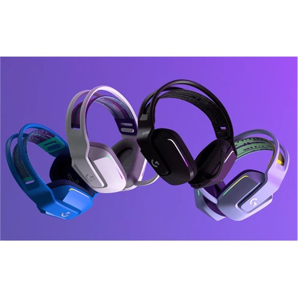 Fejhallgató Logitech G733 Lightspeed Wireless RGB kék gamer headset fotó, illusztráció : 981-000943