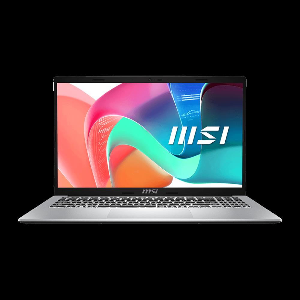 MSI Business NB Modern laptop 15.6  FHD, i5-1335U, 16GB, 512GB, no OS, ezüst fotó, illusztráció : 9S7-15S122-060