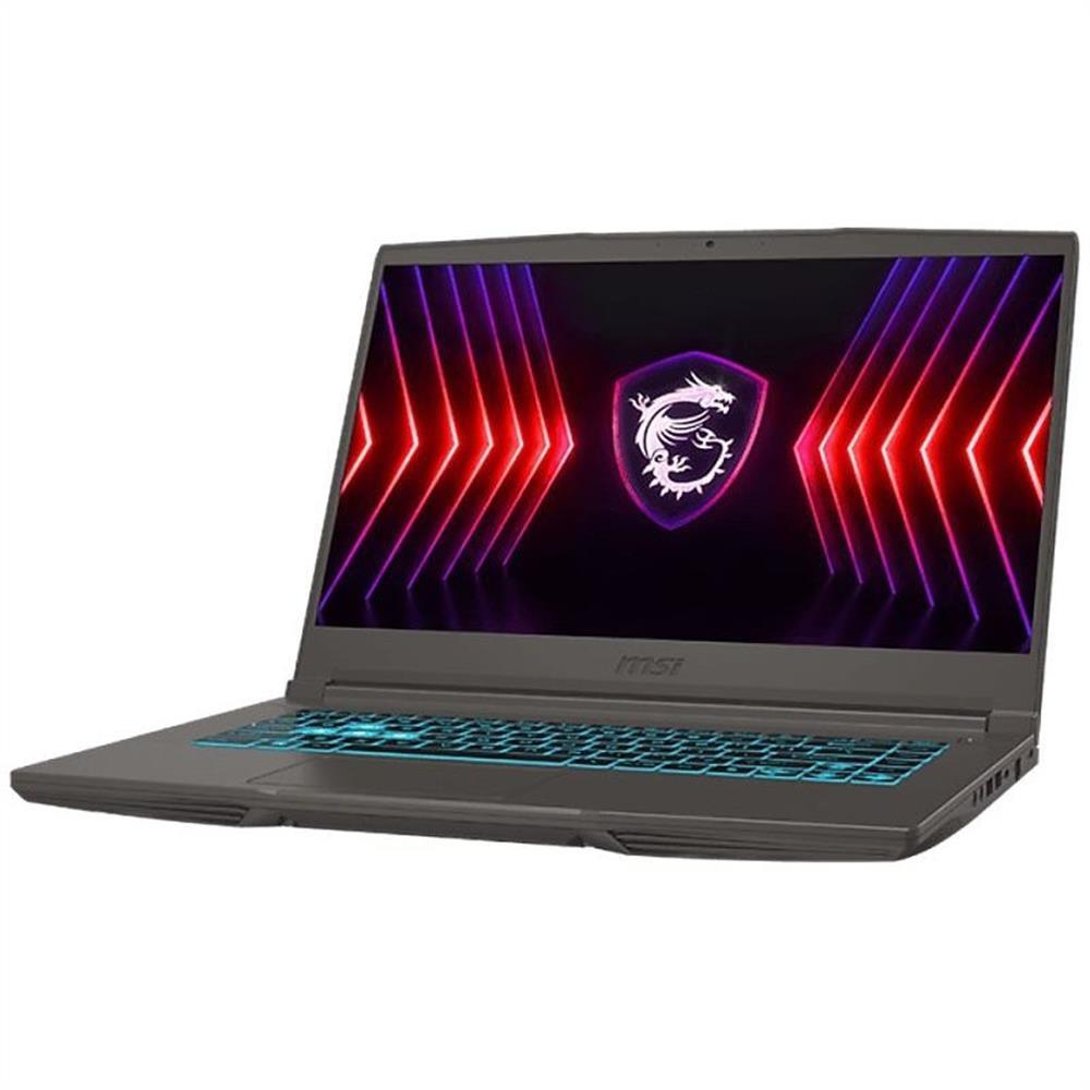 MSI Thin 15 laptop 15,6  FHD i5-12450H 8GB 512GB RTX 3050 fekete fotó, illusztráció : 9S7-16R831-1460