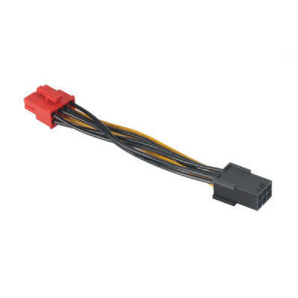 Kábel átalakító 8pin PCIe2.0 - 6pin PCIe 10cm Akasa fotó, illusztráció : AK-CB052