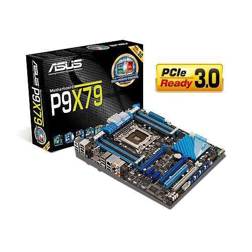 ASUS P9X79 alaplap fotó, illusztráció : AMP9X79