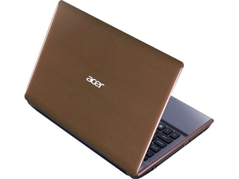 Acer Aspire 4755G barna notebook 14  i5 2430M 2.4GHz nV GT540 4GB 640GB Linux P fotó, illusztráció : AS4755G-2434G64MNCSL