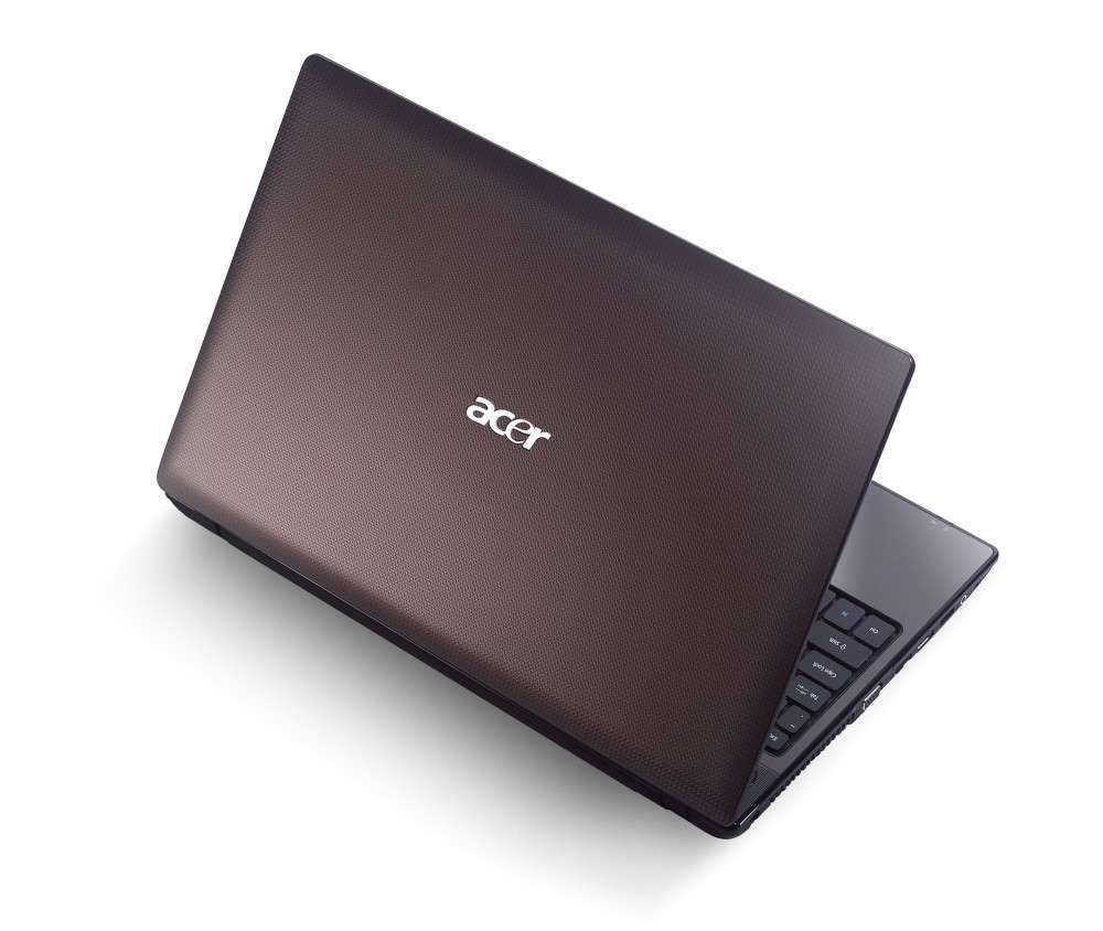 Acer Aspire 5741 notebook barna 15.6  i3 350M 2.26GHz ATI HD5470 3GB 250GB W PN fotó, illusztráció : AS5741-353G25MNBR