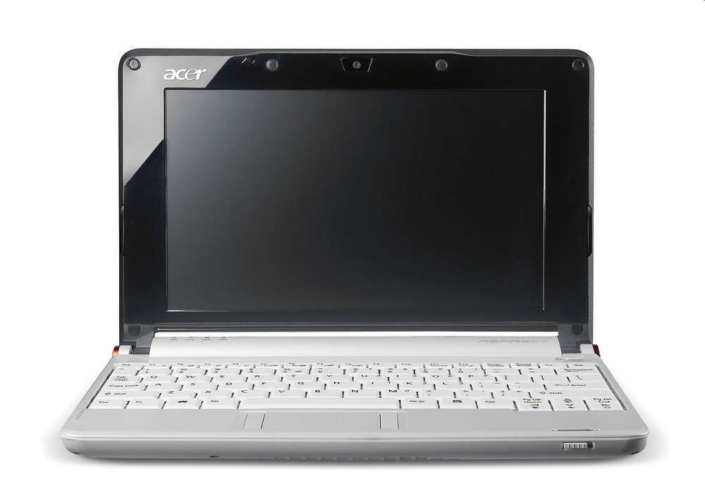 Acer Aspire ONE A150-BG fehér netbook Atom N270 1.6GHz 2x512MB 160G XPH PNR 1 é fotó, illusztráció : ASPOA150BGW