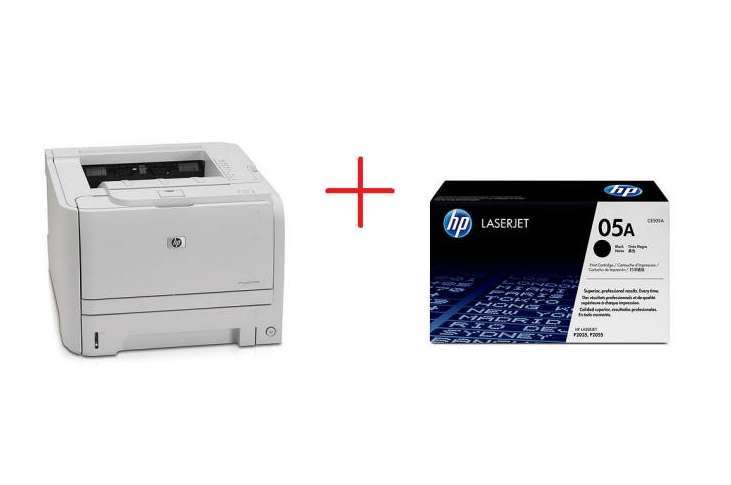 hp laserjet P2035 lézernyomtató+toner Bontott! ( Szervizben 1 év gar.) - Már ne fotó, illusztráció : CE461AT