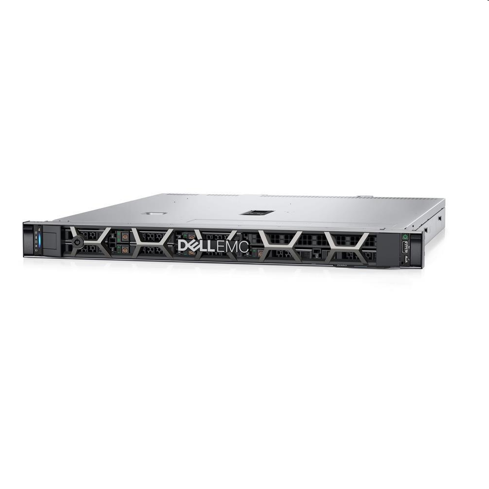 Dell PowerEdge R350 szerver 1xE-2378 2x16GB 1x1.2TB H755 rack fotó, illusztráció : DPER350-55