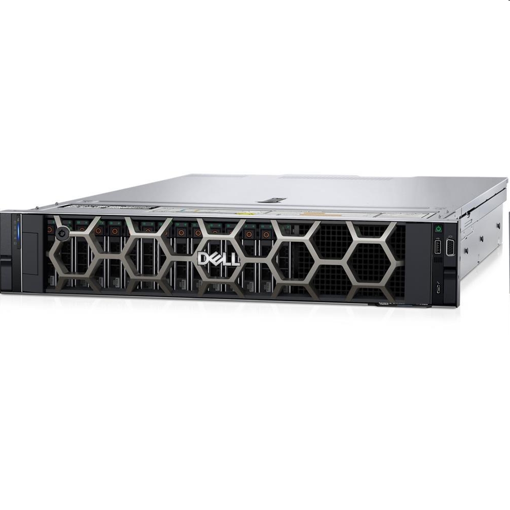 Dell PowerEdge R550 szerver 1xS4309Y 1x16GB 1x480GB H755 rack fotó, illusztráció : DPER550-108