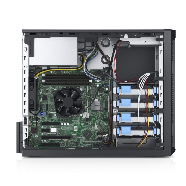 Dell PowerEdge T140 szerver QCX E-2224 16GB 2x1TB S140 fotó, illusztráció : DPET140-42