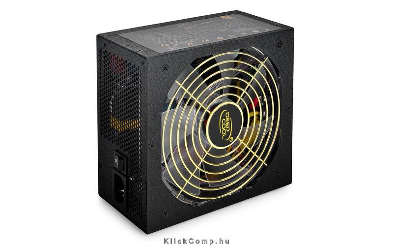 Tápegység 750W, 80 Plus Gold, Aktív PFC, Moduláris, 14cm fotó, illusztráció : DQ750