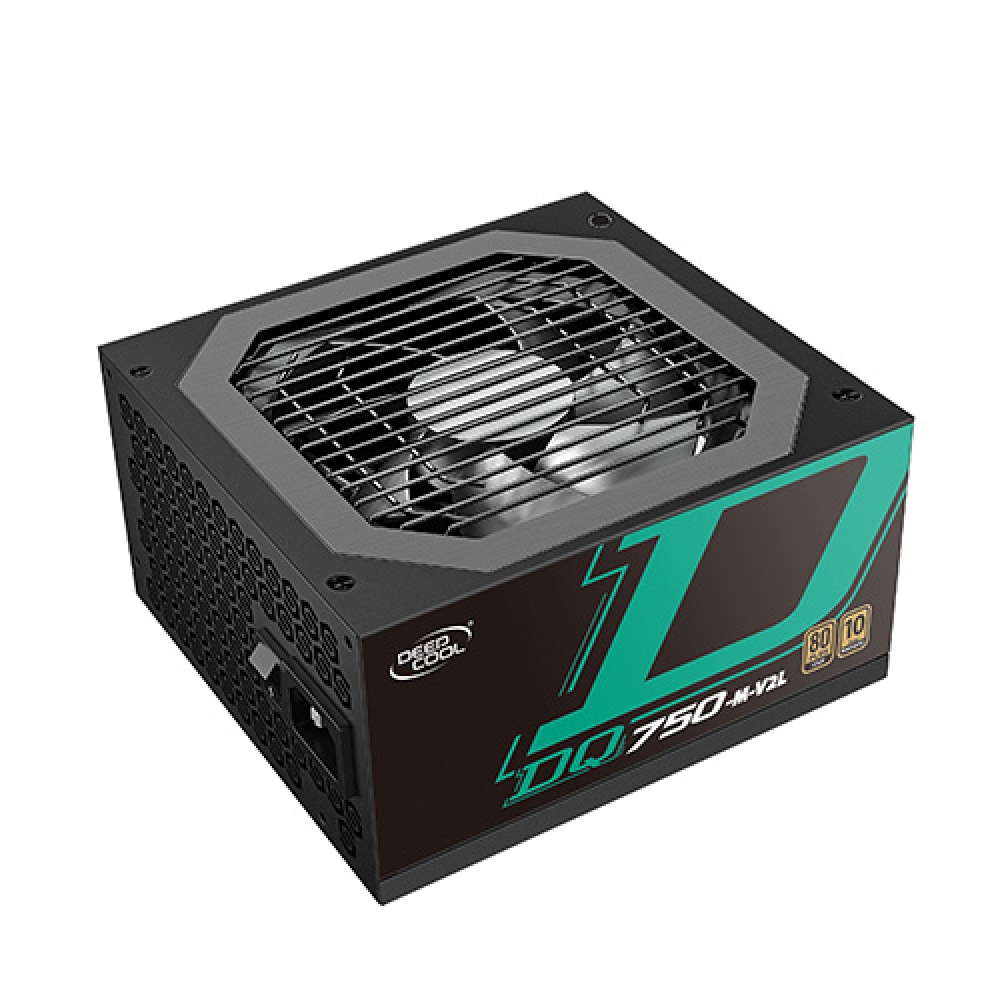 Tápegység 750W 12cm PFC 80+ DeepCool DQ750-M-V2L fotó, illusztráció : DQ750-M-V2L