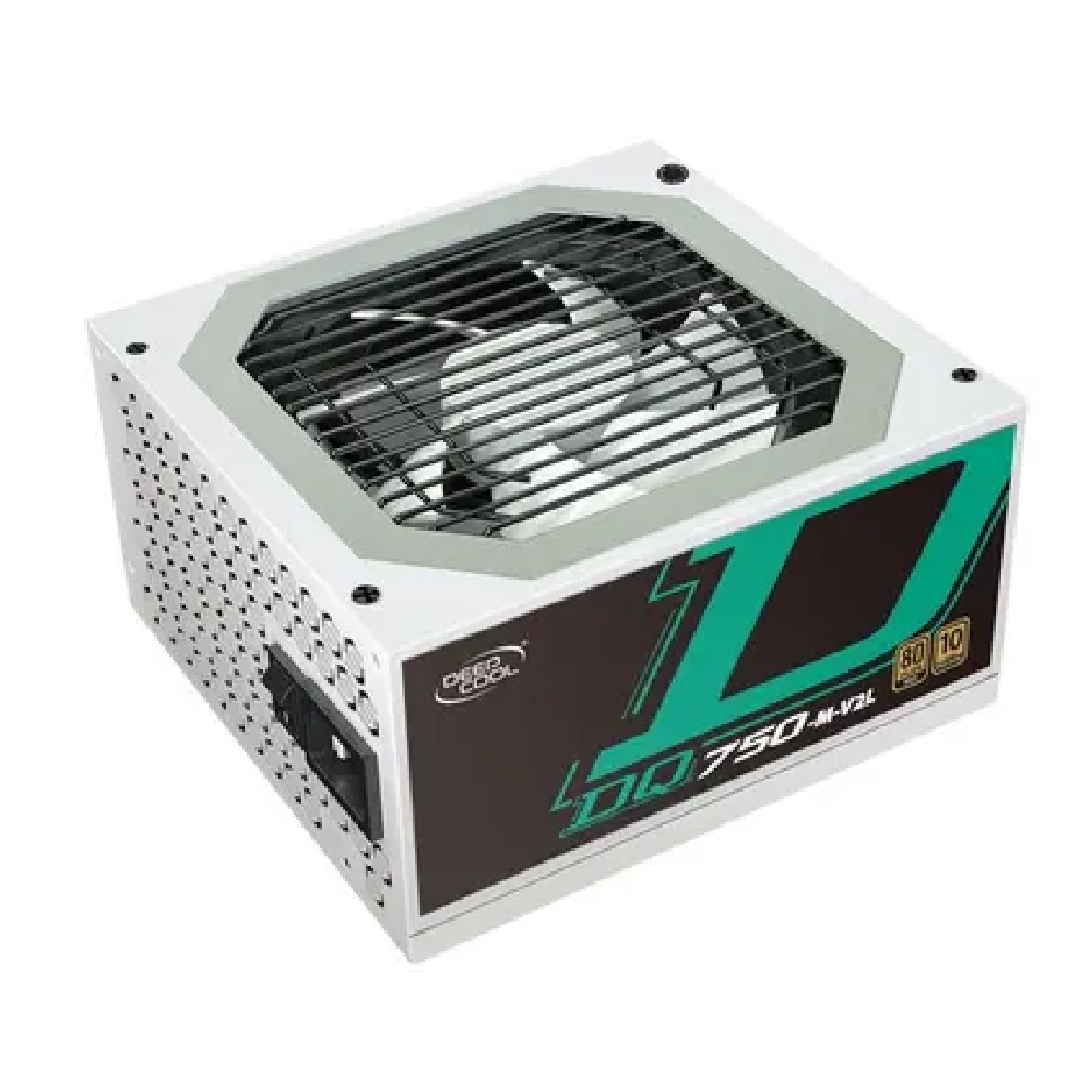 Tápegység 750W 12cm PFC 80+ DeepCool DQ750-M-V2L WH fotó, illusztráció : DQ750-M-V2L-WH