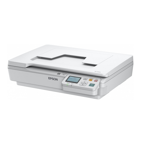 Scanner A4 Epson WorkForce DS-5500N dokumentum szkenner A4 Ethernet  síkágyas fotó, illusztráció : DS5500N