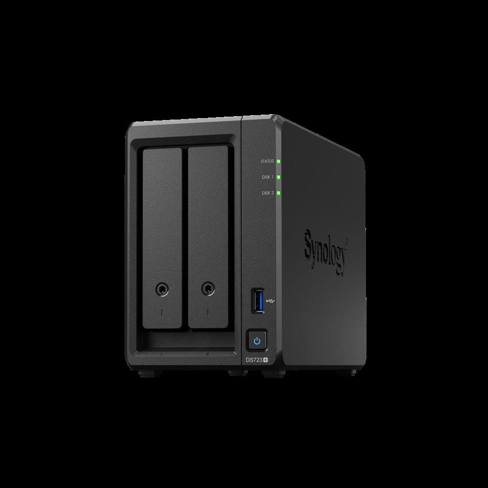 NAS 2 HDD hely Synology DiskStation DS723+8G fotó, illusztráció : DS723-8G