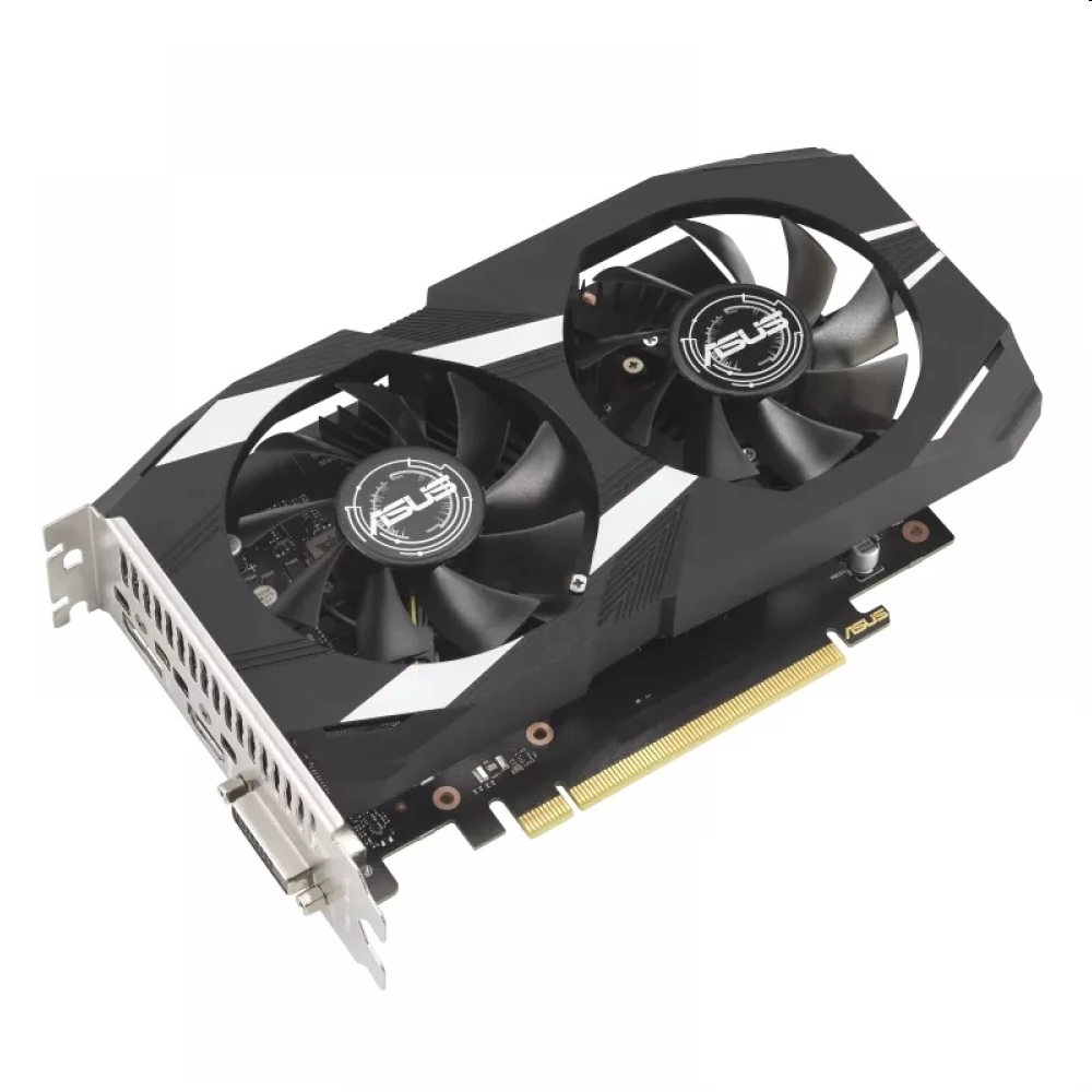 VGA RTX3050 6GB GDDR6 96bit PCIe Asus nVIDIA GeForce RTX3050 DUAL videokártya fotó, illusztráció : DUAL-RTX3050-O6G