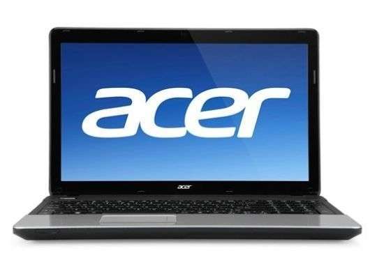 Acer E1-571G fekete notebook 15.6  LED Core i3 3110M nVGT610 4GB 750GB Win8 fotó, illusztráció : E1571G-33114G75MNKS8