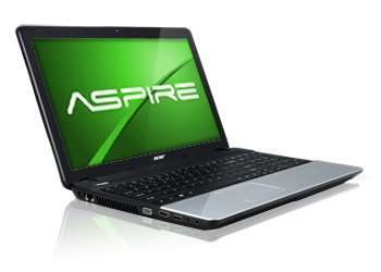 Acer E1-571 fekete notebook 15.6  LED Core i3 3310M 4GB 500GB W8 fotó, illusztráció : E1571-33114G50MnksW