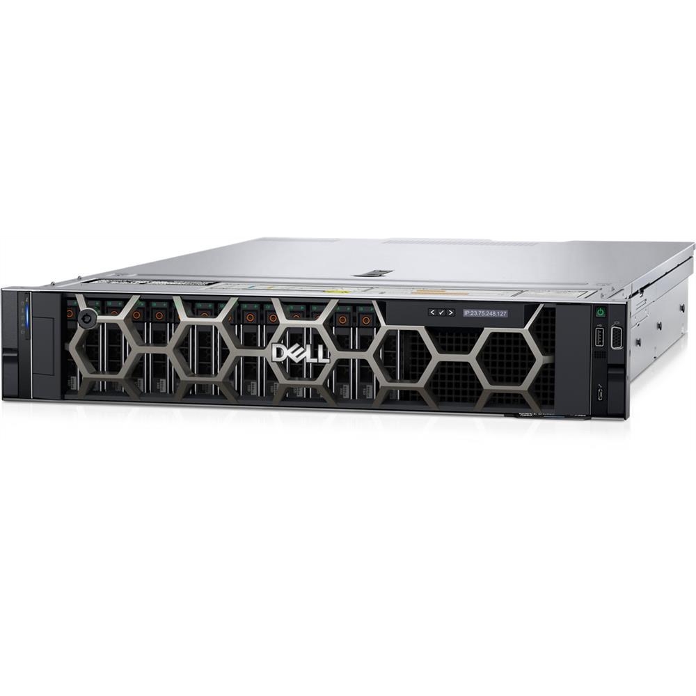 Dell PowerEdge R550 szerver 1xS4314 1x16GB 1x480GB H755 rack fotó, illusztráció : EMEA_PER550SPL5