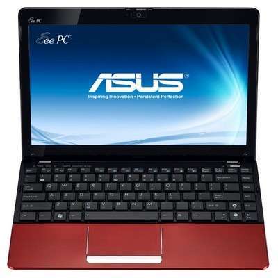 Netbook ASUS 1015BX-RED094S AMD C60 /1GBDDR3/320GB W7S piros mini laptop fotó, illusztráció : EPC1015BXRED094S