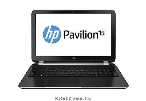 HP Pavilion 15-n000sh 15,6  notebook /Intel Pentium 2117U 1,8GHz/4GB/750GB/DVD fotó, illusztráció : F2T40EA